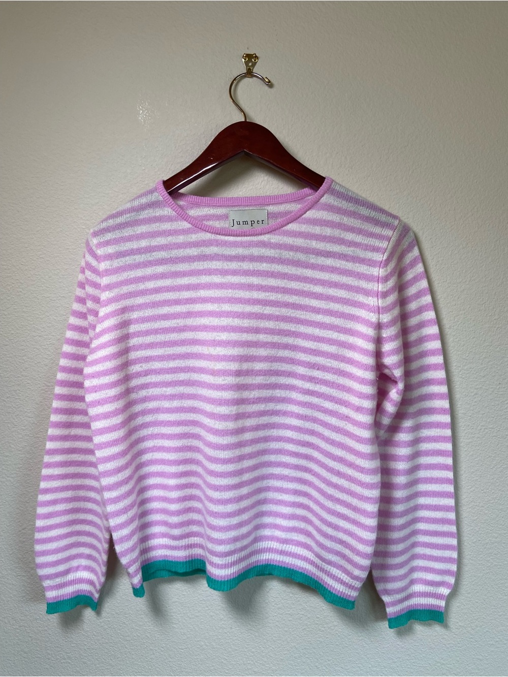 Jumper 1234 Cashmere Striped Sweater